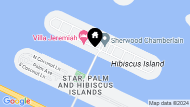 Map of 224 S Hibiscus Dr, Miami Beach FL, 33139