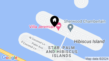 Map of 306 S Hibiscus Dr, Miami Beach FL, 33139