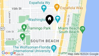 Map of 1320 Drexel Ave # 304, Miami Beach FL, 33139