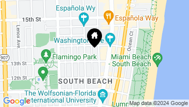 Map of 1330 Drexel Ave # 202, Miami Beach FL, 33139