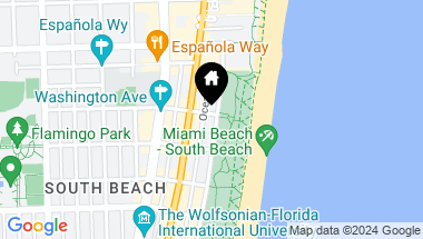 Map of 1390 Ocean Dr # 204, Miami Beach FL, 33139