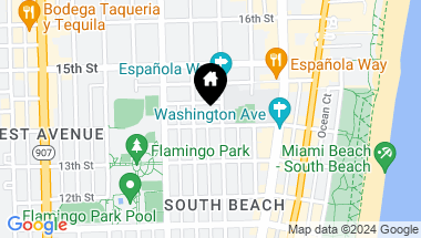 Map of 1400 Pennsylvania Ave # 3, Miami Beach FL, 33139