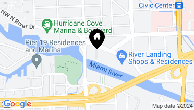Map of 1610 NW North River Dr 109, Miami FL, 33125