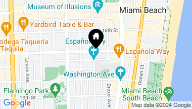 Map of 550 15th St # 201, Miami Beach FL, 33139