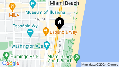 Map of 1475 Collins Ave, Miami Beach FL, 33139