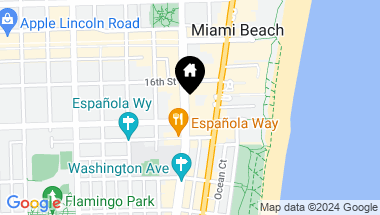 Map of 1527 Washington Ave, Miami Beach FL, 33139
