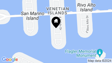 Map of 121 2nd Dilido Ter, Miami Beach FL, 33139