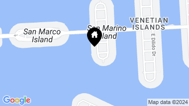 Map of 70 W San Marino Dr, Miami Beach FL, 33139