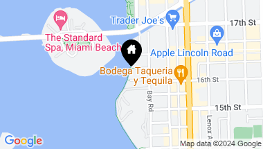 Map of 1445 16th St # 1 Unit: LPH-1, Miami Beach FL, 33139