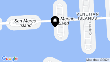 Map of 114 W San Marino Dr, Miami Beach FL, 33139