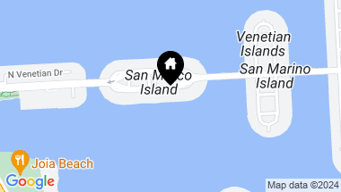 Map of 1374 S Venetian Way, Miami FL, 33139