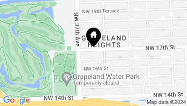 Map of 3640 NW 17th St, Miami FL, 33125