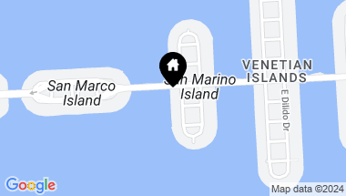 Map of 214 W San Marino Drive, Miami Beach FL, 33139