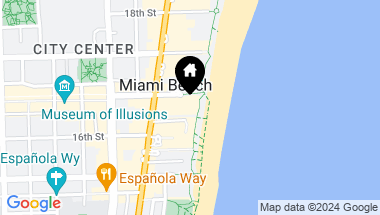 Map of 100 Lincoln Rd # 434, Miami Beach FL, 33139