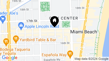 Map of 605 Lincoln Rd # 460, Miami Beach FL, 33139