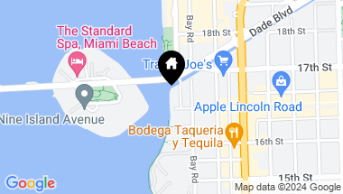Map of 1662 Lincoln Ct # 402, Miami Beach FL, 33139