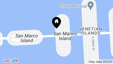Map of 244 W San Marino Dr, Miami Beach FL, 33139