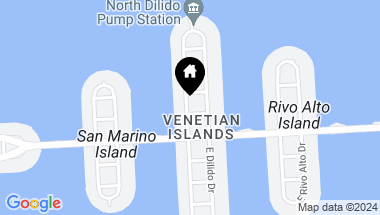 Map of 511 W Dilido Dr, Miami Beach FL, 33139