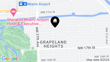 Map of 3561 NW 19th St, Miami FL, 33125