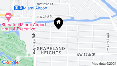 Map of 3508 NW 19th Ter, Miami FL, 33125
