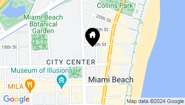 Map of 1750 James Ave # 9G, Miami Beach FL, 33139