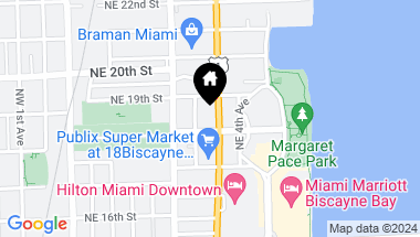 Map of 275 NE 18th St, Miami FL, 33132