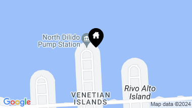 Map of 815 E Dilido Dr, Miami Beach FL, 33139