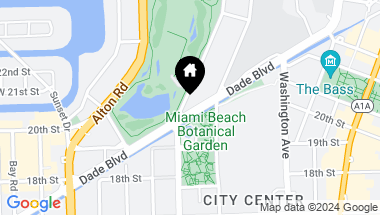 Map of 2001 Meridian Ave # 101, Miami Beach FL, 33139