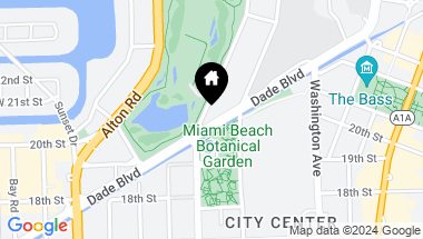 Map of 2001 Meridian Ave # 304, Miami Beach FL, 33139