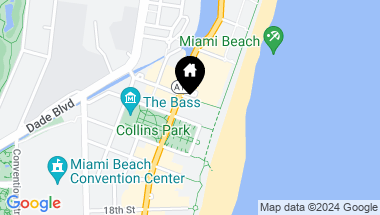 Map of 2201 Collins Ave # 804, Miami Beach FL, 33139