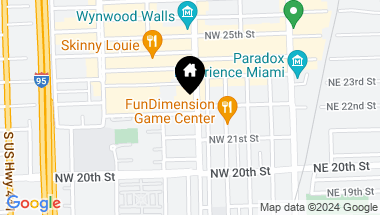 Map of 2200 NW 2nd Ave, Miami FL, 33127