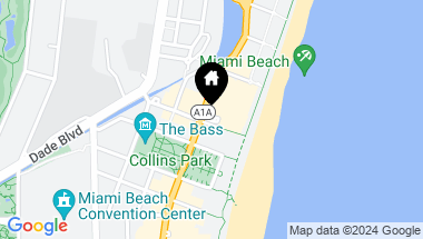 Map of 2301 Collins Ave # 1034, Miami Beach FL, 33139