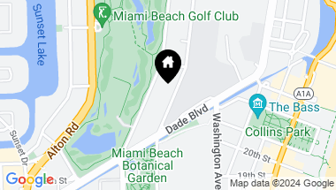 Map of 2100 Prairie Ave, Miami Beach FL, 33139