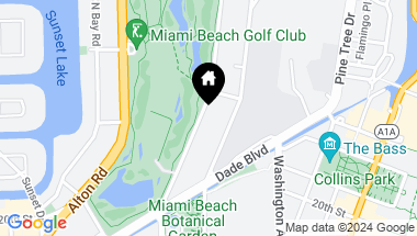 Map of 2185 Meridian Ave, Miami Beach FL, 33139
