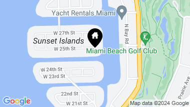 Map of 2501 Lake Ave, Miami Beach FL, 33140