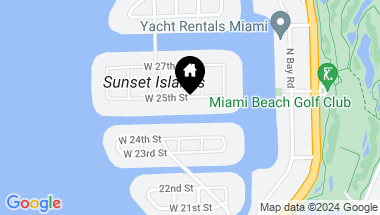 Map of 1510 W 25th St, Miami Beach FL, 33140