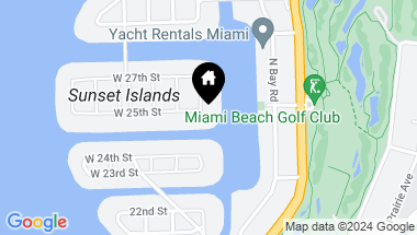 Map of 2511 Lake Ave, Miami Beach FL, 33140