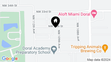 Map of 3000 NW 109th Ave, Doral FL, 33172