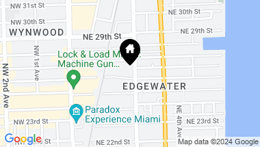 Map of 2600 & 2626 NE 2nd Ave, Miami FL, 33137