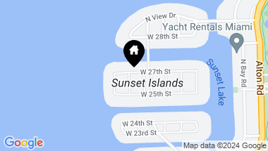 Map of 2555 Shelter Ave, Miami Beach FL, 33140