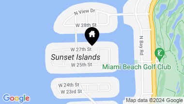 Map of 1530 W 27th St, Miami Beach FL, 33140