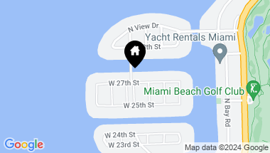 Map of 1635 W 27th St, Miami Beach FL, 33140