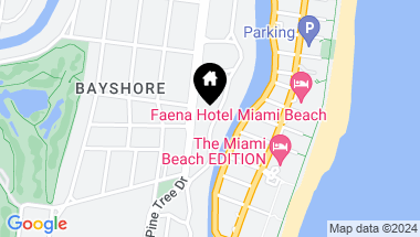 Map of 2940 Flamingo Dr, Miami Beach FL, 33140