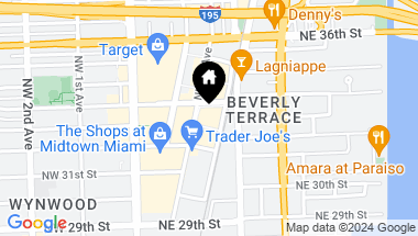 Map of 3301 NE 1st Ave # H2111, Miami FL, 33137