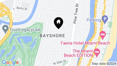 Map of 3135 Royal Palm Ave, Miami Beach FL, 33140