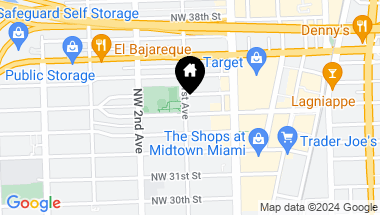 Map of 3411 NW 1st Ave, Miami FL, 33127