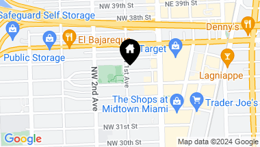 Map of 3425 NW 1st Ave, Miami FL, 33127