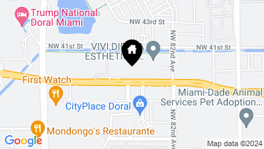 Map of 8353 NW 36th St, Doral FL, 33166