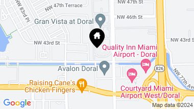 Map of 4154 NW 79th Ave # 1A, Doral FL, 33166