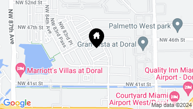 Map of 8253 NW 44th Ter, Doral FL, 33166